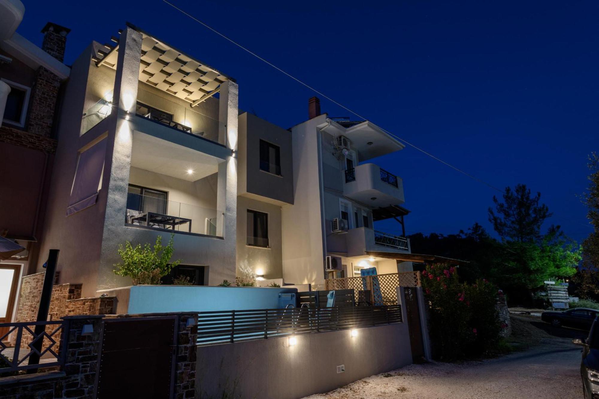 Archetypo Luxury Living Apartment Chrysi Ammoudia Ngoại thất bức ảnh