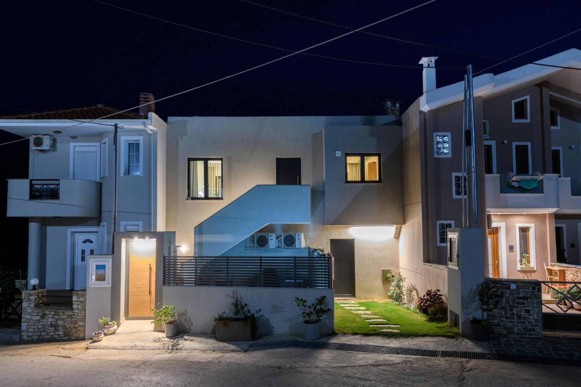 Archetypo Luxury Living Apartment Chrysi Ammoudia Ngoại thất bức ảnh