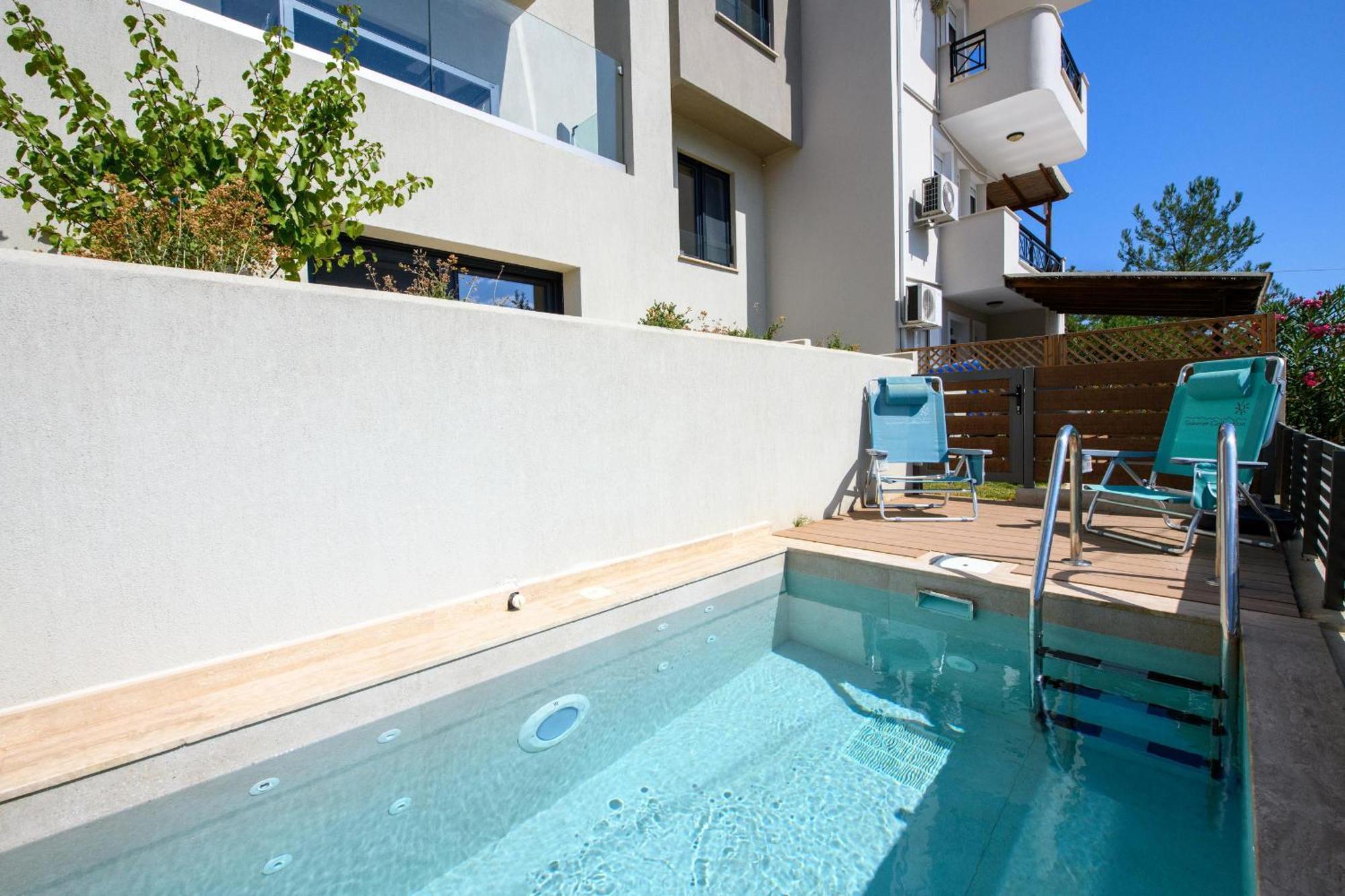 Archetypo Luxury Living Apartment Chrysi Ammoudia Ngoại thất bức ảnh